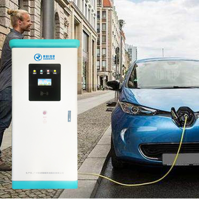 Estação de carregamento EV grande de 300kW, carregador de carro DC EV com interface 4G