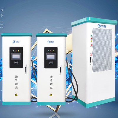 Carregador EV de alta potência de 720kw, estações de carregamento via satélite CC para carro com aprovação ISO