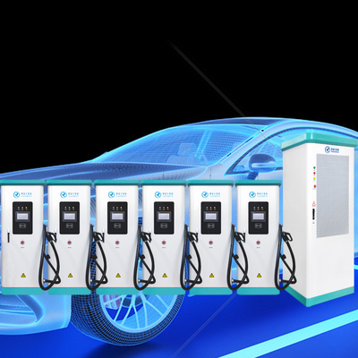 Carregador rápido EV Ip54 à prova d'água, estações de carro elétrico OCPP 360kw 1 plugues 6