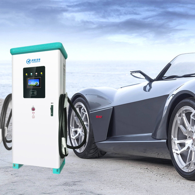 Estações de carregamento elétricas públicas de 160kw montadas no chão DC CCS Chademo OEM