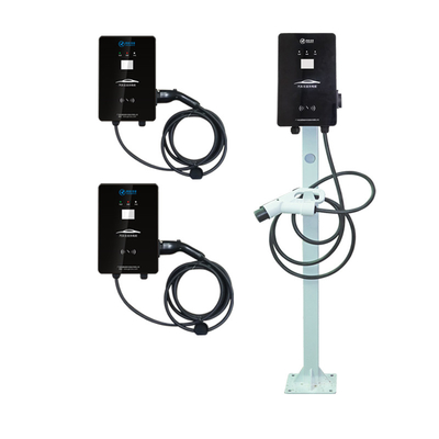 Carregador de parede tipo 2 32a para veículos elétricos, carregador rápido de 7kw para carros elétricos