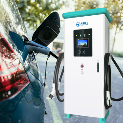 Carregador público comercial EV 180kw carregamento rápido com pistolas duplas