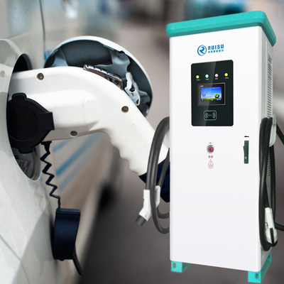 Pontos de carregamento elétrico público de 180KW DC, estações EV de carga rápida com certificação CE ISO
