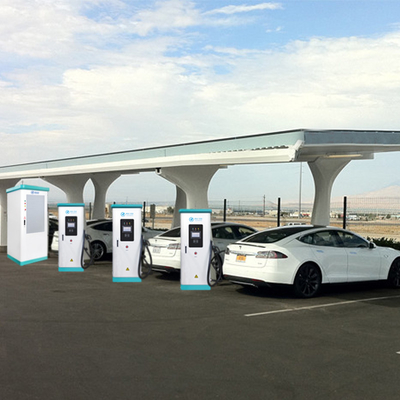 Pontos de carregamento públicos de 480kW para carros elétricos ao ar livre Ip54 à prova d'água