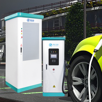 Carregador EV rápido dividido em vários terminais, pontos de carregamento EV comerciais de 480KW