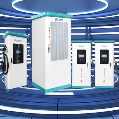 Estação de carregamento de carro DC 480KW EV flexível refrigerada a líquido com 7 pistolas