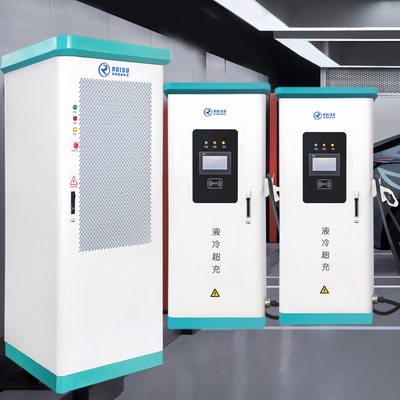 Pontos de carregamento de carro elétrico 600KW EV Tipo de pantógrafo dividido com refrigeração líquida