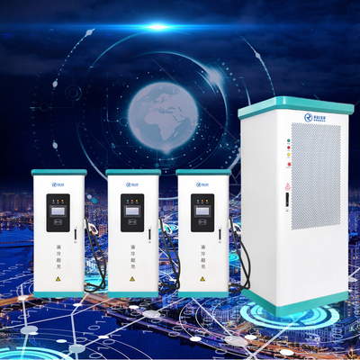 Carregador rápido super dos veículos da plataforma 4G Eelectric do funcionamento da estação de carregamento OCPP1.6J de 480KW EV