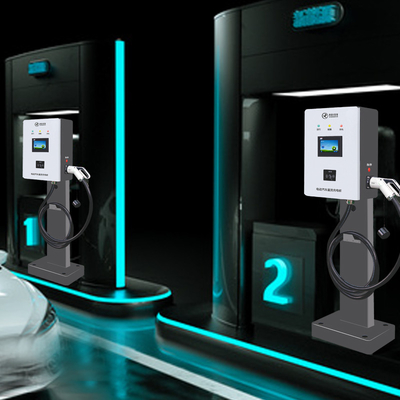 Equipamento de carregamento da velocidade rápida EV da C.C. do carregador de 30KW EV com tela táctil capacitivo CCS1 CCS2
