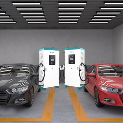 CCS 2 carregadores de carro públicos , 120KW OCPP rápido carregador EV comercial
