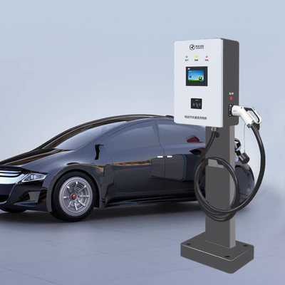 Rapid DC Fast 40kw EV Charger Montagem em parede RFID 3 fases com conector duplo OCPP