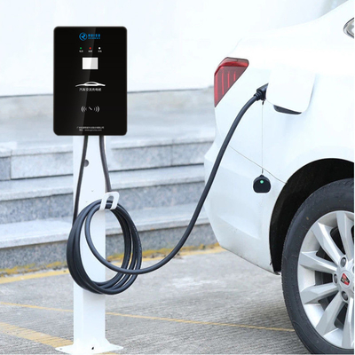 Carregador AC EV 7KW 32A tipo 2 monofásico com suporte para pagamento com cartão RFID