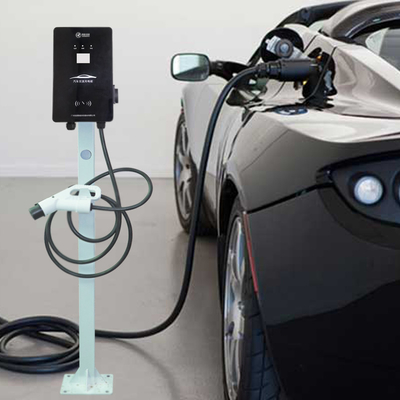 Carregador CA inteligente de 22kw, carregador de carro elétrico trifásico tipo 2 32A