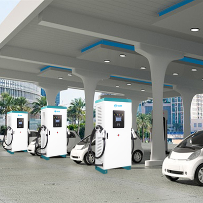 Estação de carregamento Ev montada no chão 160kw Carregador Dc Ev para carro elétrico
