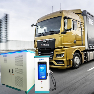 Estações de carregamento de carros elétricos comerciais divididos DC 1.200 KW com refrigeração líquida