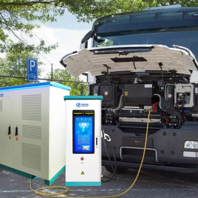 Pontos de carregamento de veículos elétricos de 1,2 MW CC com refrigeração líquida 66 Hz
