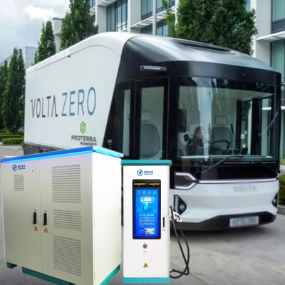 Carregador EV rápido DC de gabinete dividido, pontos de carregamento EV 1200KW para ônibus