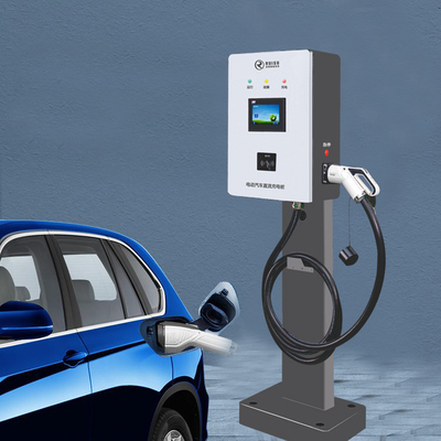 As estações do carregador de 30KW 100A EV com 5 medidores cabografam a arma